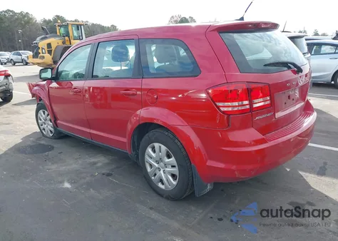 2015 Dodge Journey American Value Pkg z USA, uszkodzony, nr VIN 3C4PDCABXFT650468